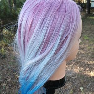 Multicolor Ombre Wig T Part Lace Front